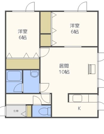 栄町駅 徒歩9分 2階の物件間取画像